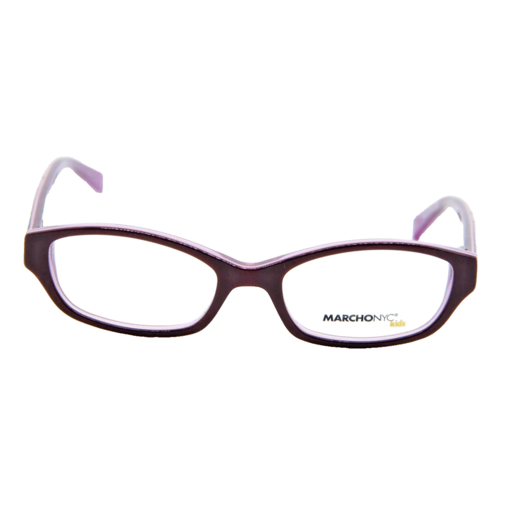 MARCHON NYC JUNIOR KIDS AVA 616 BROWN PURPLE AUTHENTIC EYEGLASSES FRAMES 43-15-1